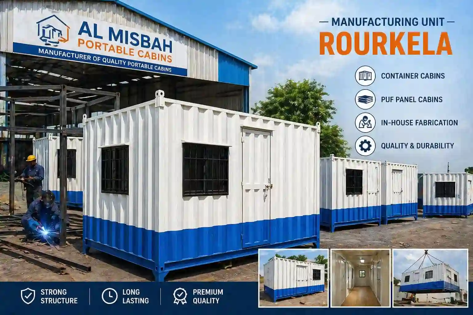 Al Misbah Manufacturing Facility - Portable Cabin Production Unit