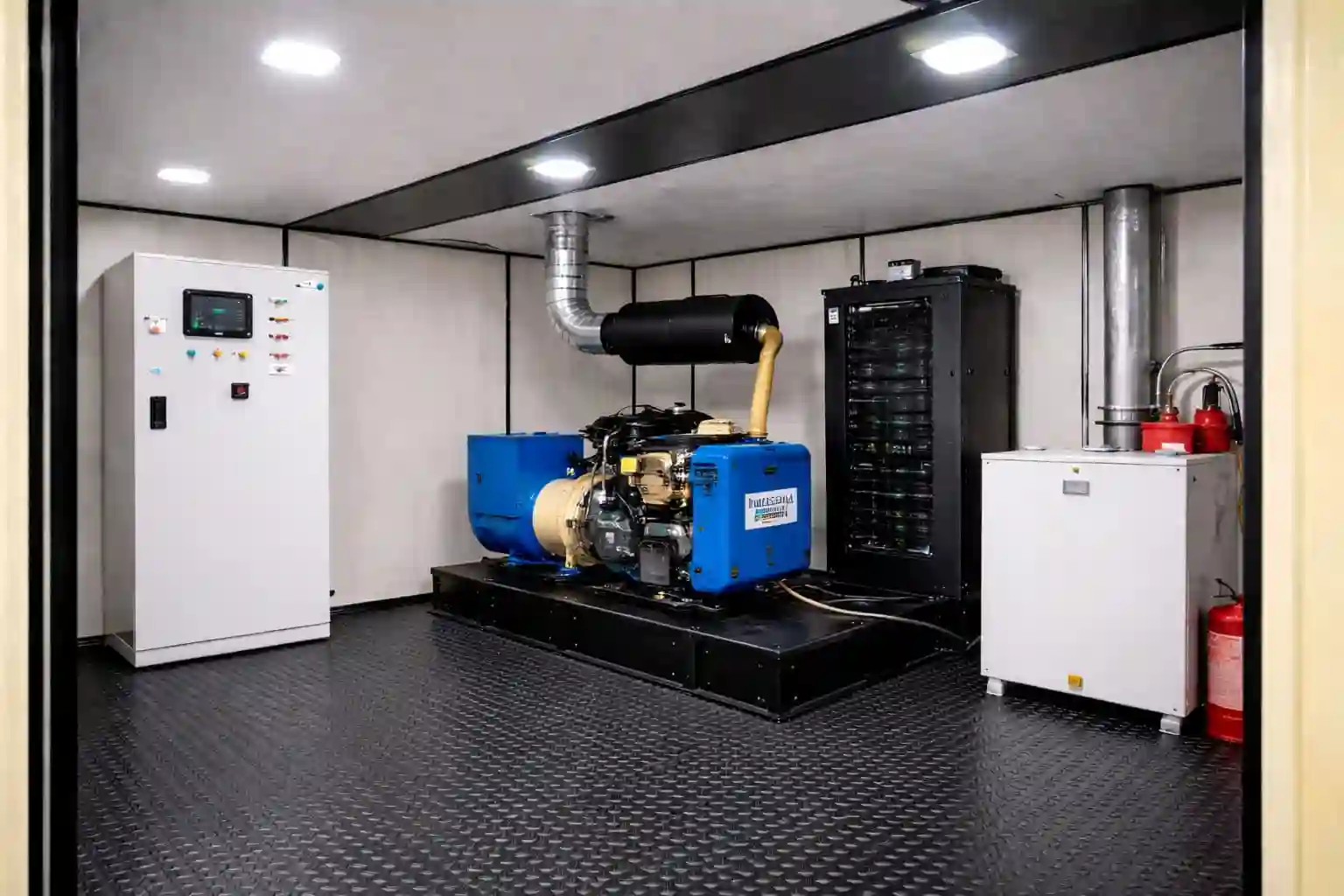 Generator Room Cabin manufactured by Al Misbah Portable Cabin in Rourkela, Odisha