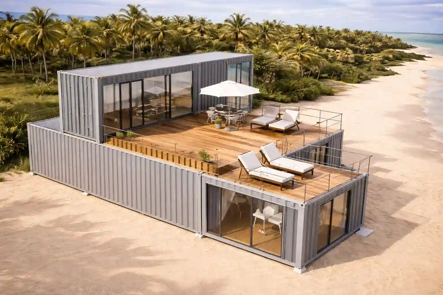 Portable Villa manufactured by Al Misbah Portable Cabin in Rourkela, Odisha