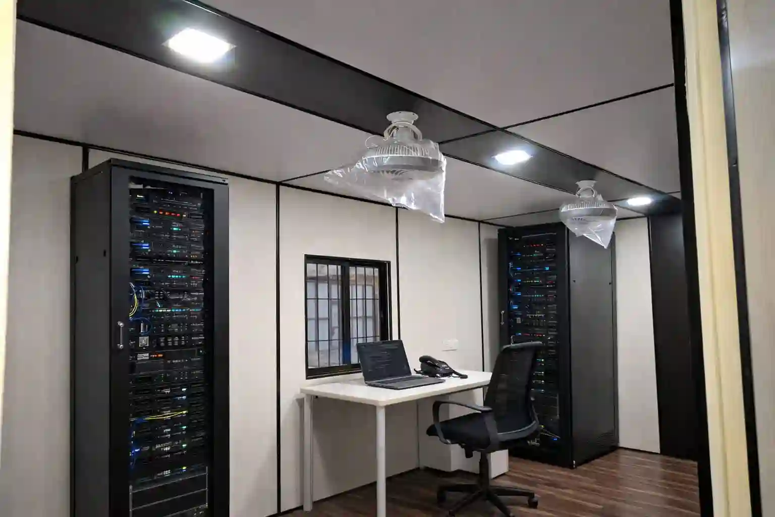 Server / IT Cabin manufactured by Al Misbah Portable Cabin in Rourkela, Odisha
